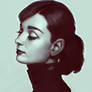 Audrey Hepburn (study)