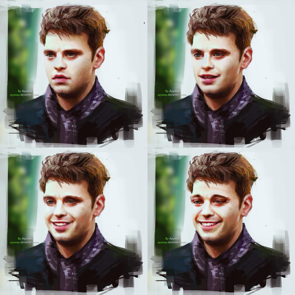Sebastian Stan smile (photo study) by AyyaSAP on DeviantArt