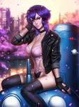 Major Motoko Kusanagi by AyyaSAP