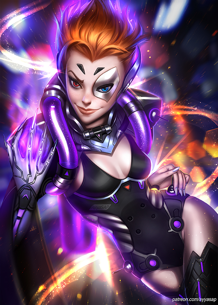 Moira (Overwatch) by AyyaSAP on DeviantArt