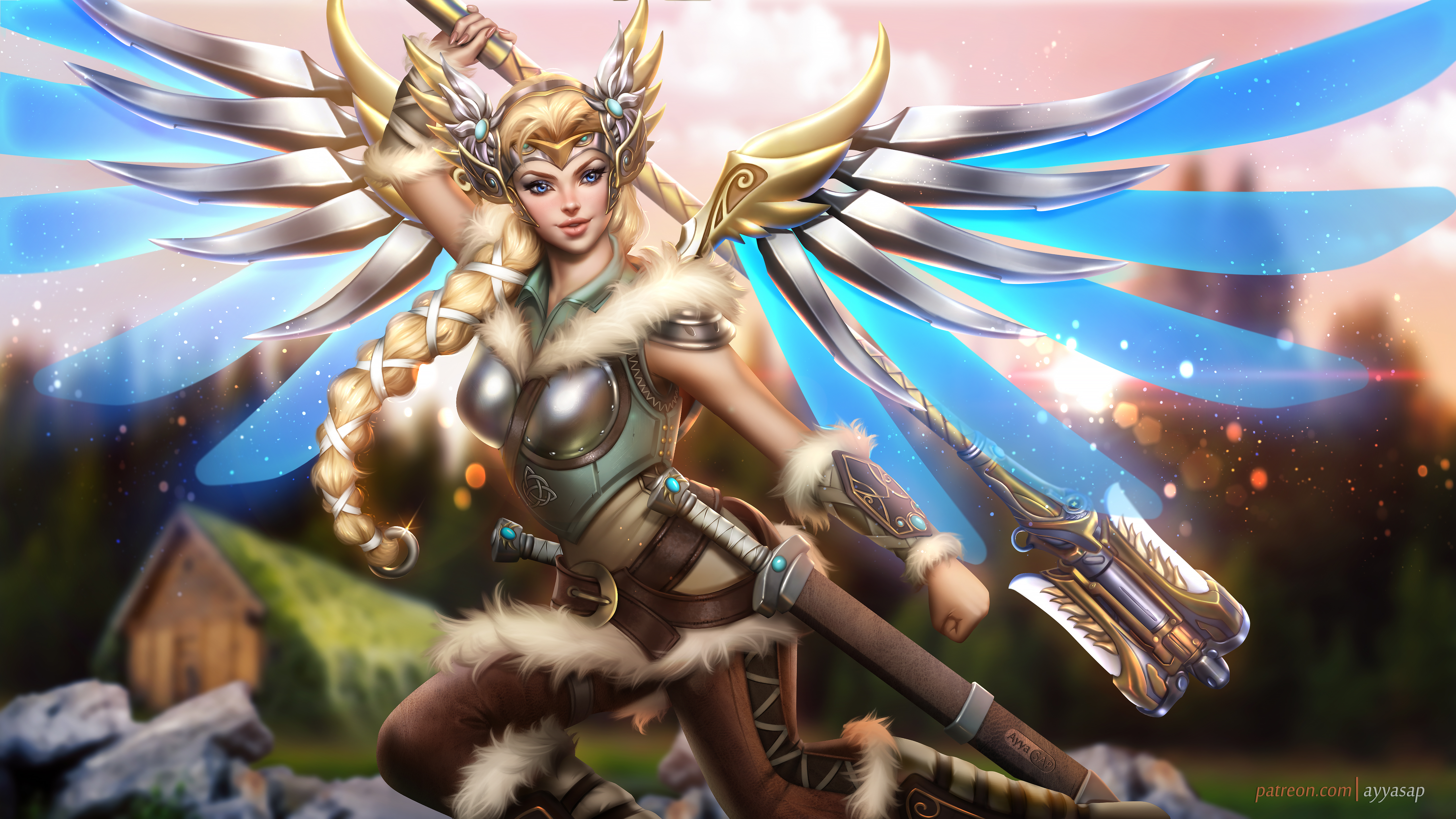 Valkyrie Mercy By Ayyasap On Deviantart Valkyrie Mercy By Ayyasap On Deviantart Images, Photos, Reviews
