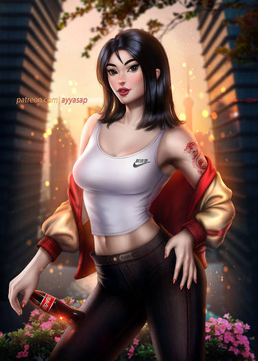 Casual Mulan