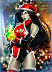 Xmas Shego by AyyaSAP