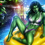She-Hulk (bikini)