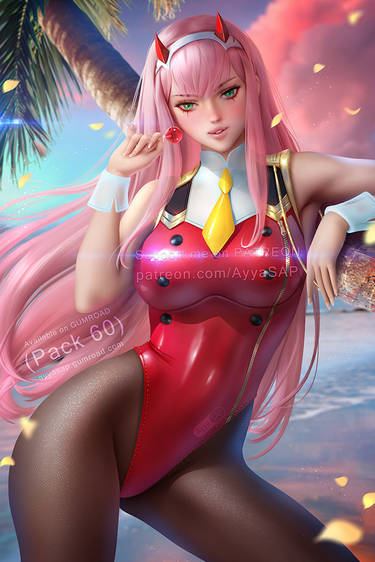 Zero Two - 01 by EnlightenedSpaceman on DeviantArt