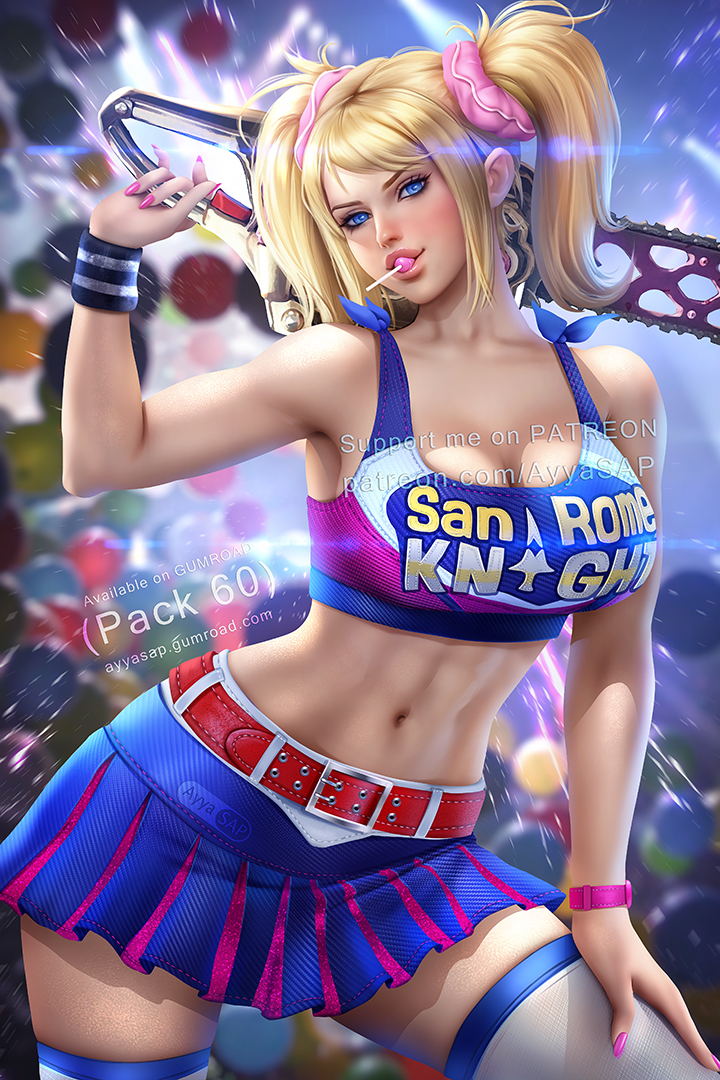 Juliet Starling of Lollipop Chainsaw cosplay by Jessica Ni…