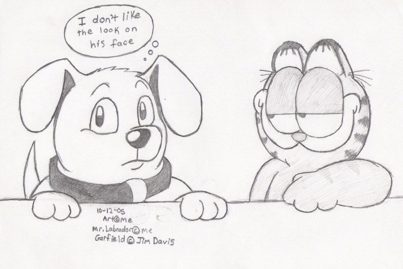 Labby Meets Garfield