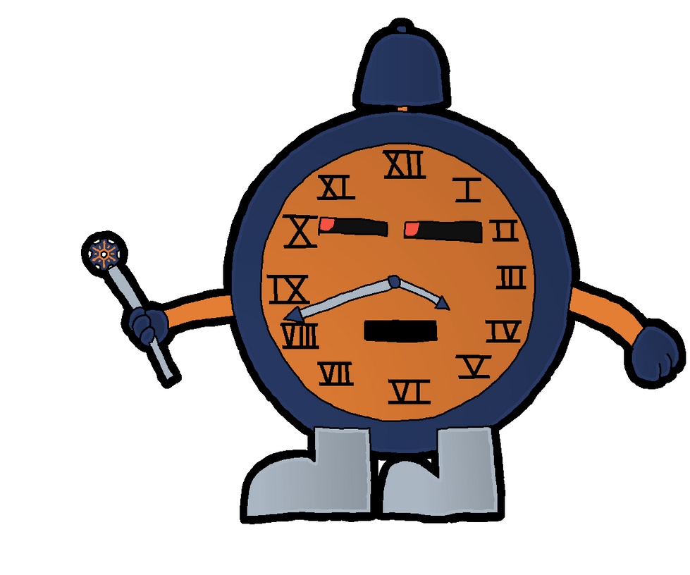 Grandfather Clockwork, Guardian of the Tower by Leonidas23 on DeviantArt