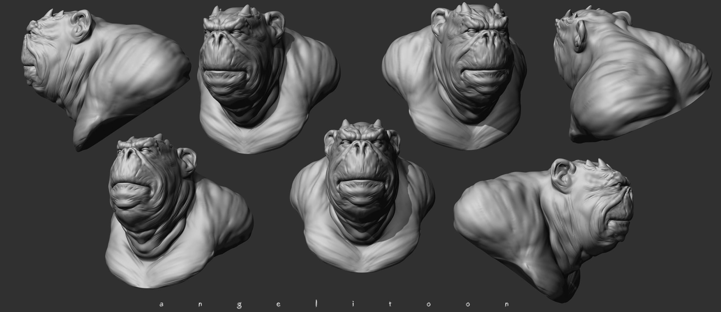 ZBRUSH SCULPT TEST 02