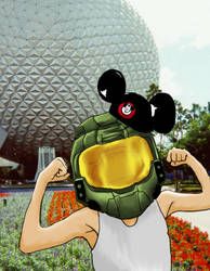 Master Chief Visits Epcot