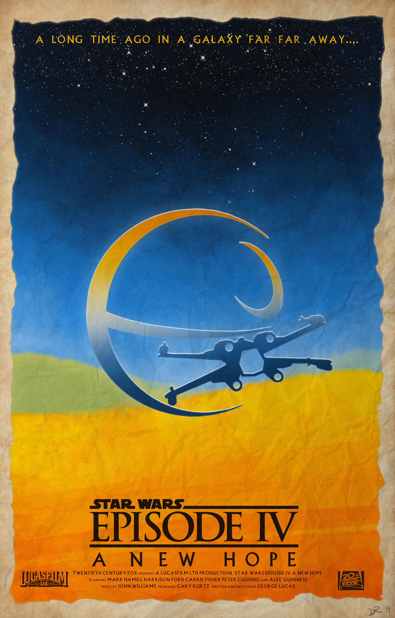 Star Wars Episode IV A New Hope Poster
