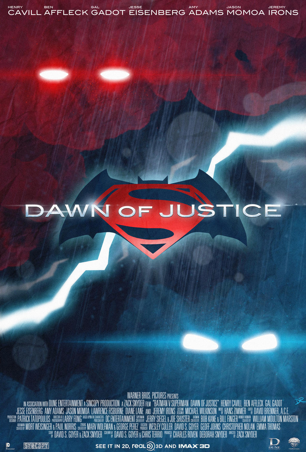 Batman v Superman Dawn of Justice Poster