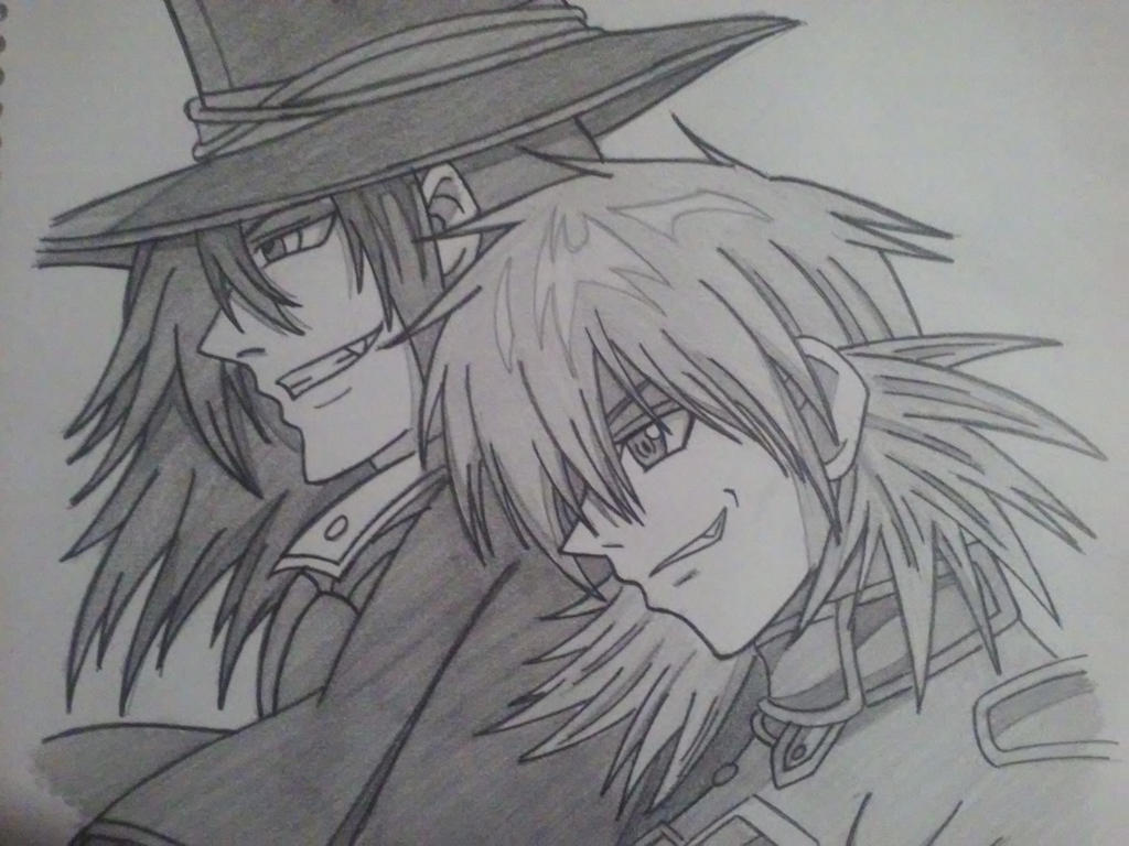 Alucard and Seras Victoria