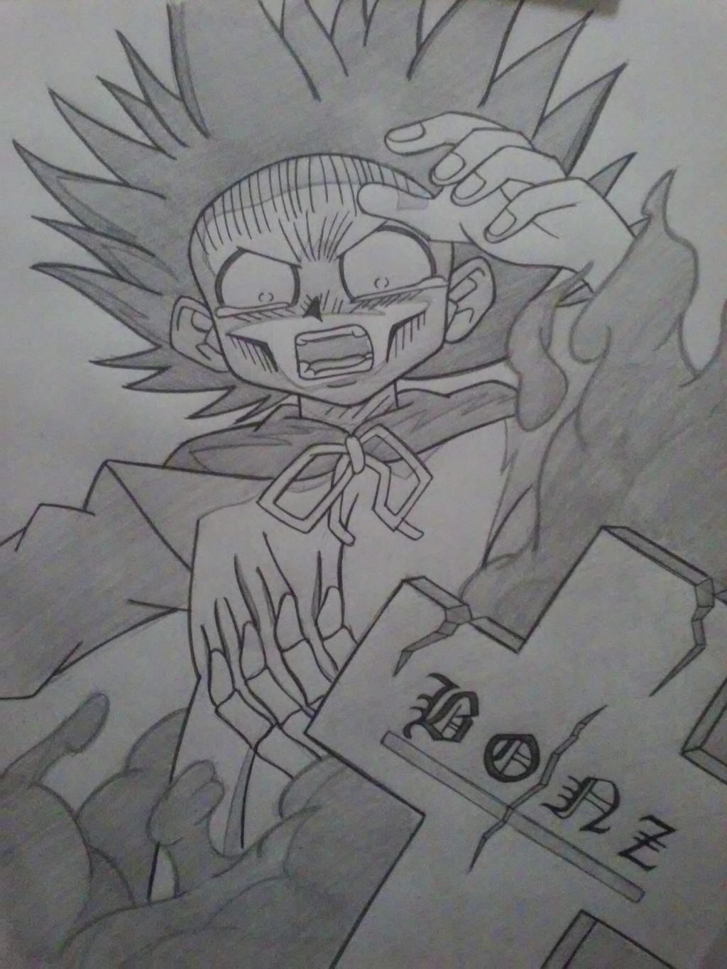 Bonz ( Looses a shadow duel )