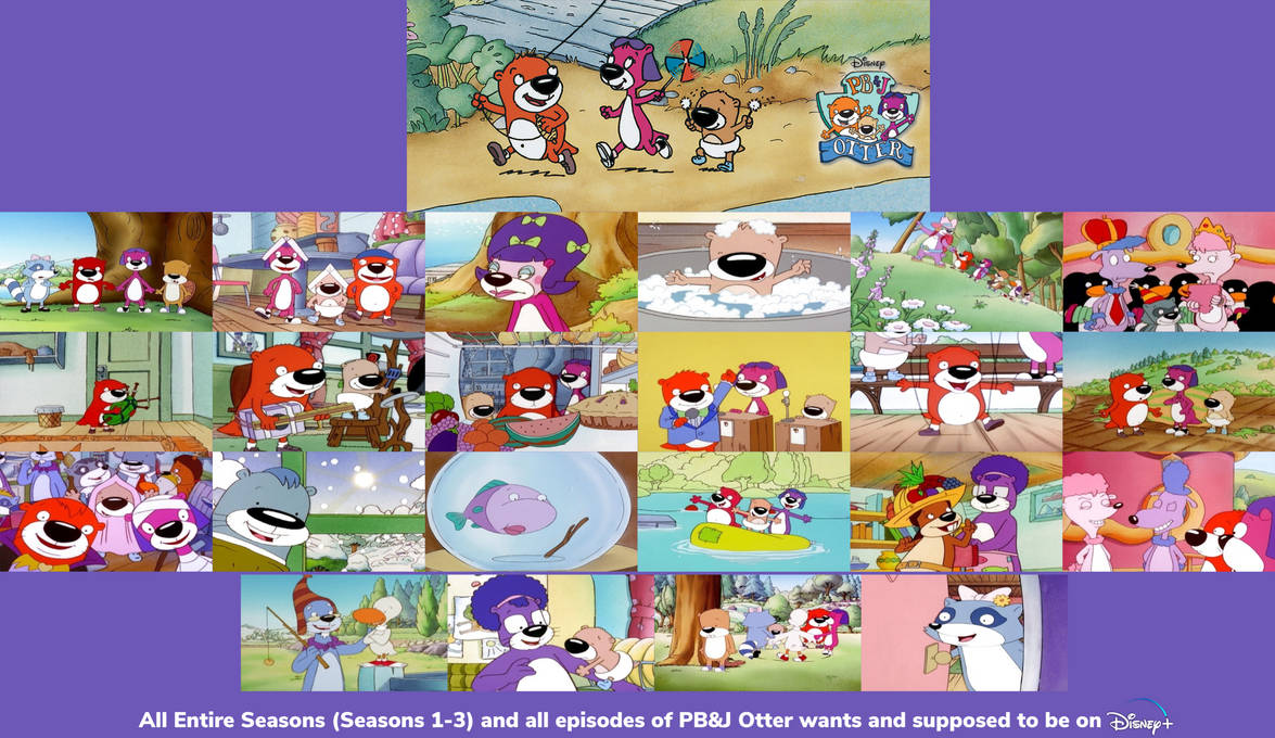 PB and J Otter Seasons 1-3 Episodes by MarkPipi on DeviantArt