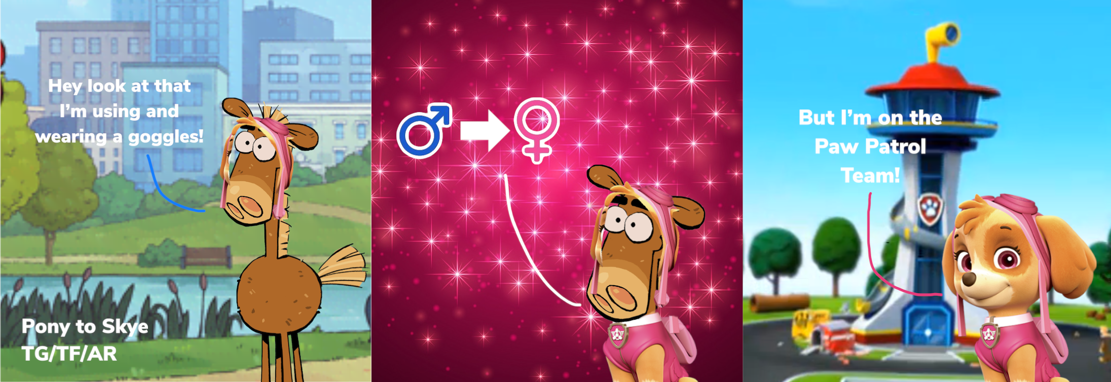 Pony To Skye Tg Tf Ar By Markpipi On Deviantart Pony To Skye Tg Tf Ar By Markpipi On Deviantart