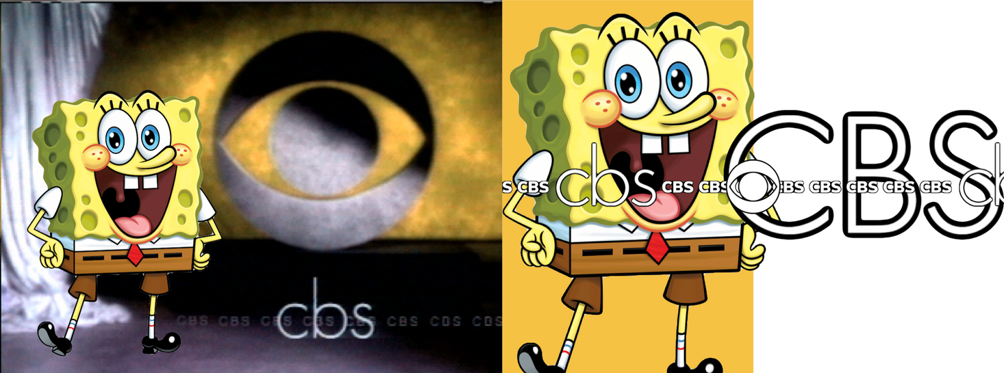 CBS ID 1995 Bumper Screencap - SpongeBob by MarkPipi on DeviantArt