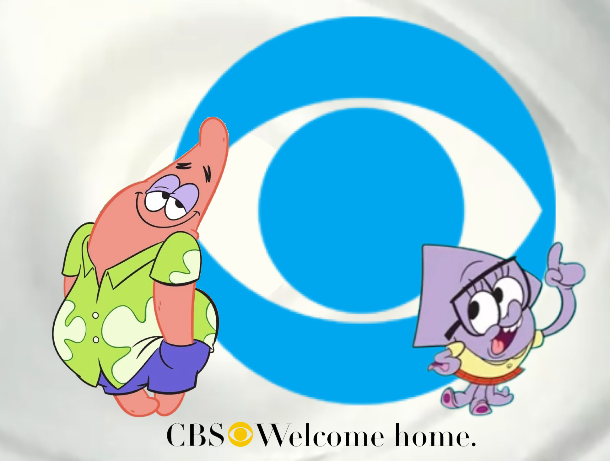 CBS ID 1997 Bumper Screencap - Patrick Star #1 by MarkPipi on DeviantArt