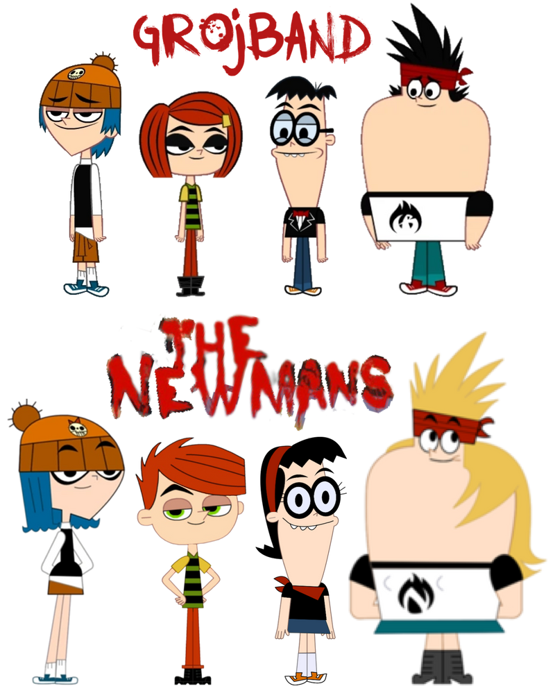 The Grojband vs. The Newmas by MarkPipi on DeviantArt