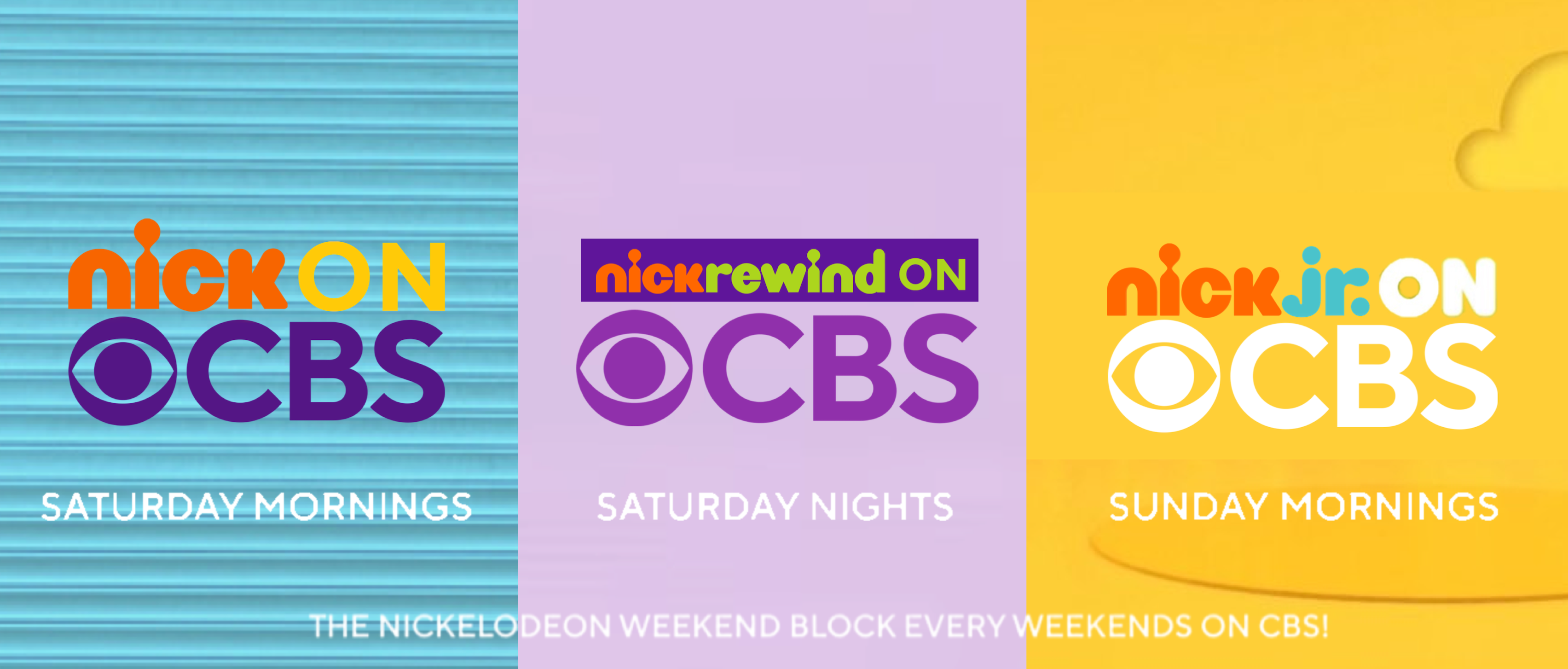 The Nickelodeon Weekend Block on CBS by MarkPipi on DeviantArt