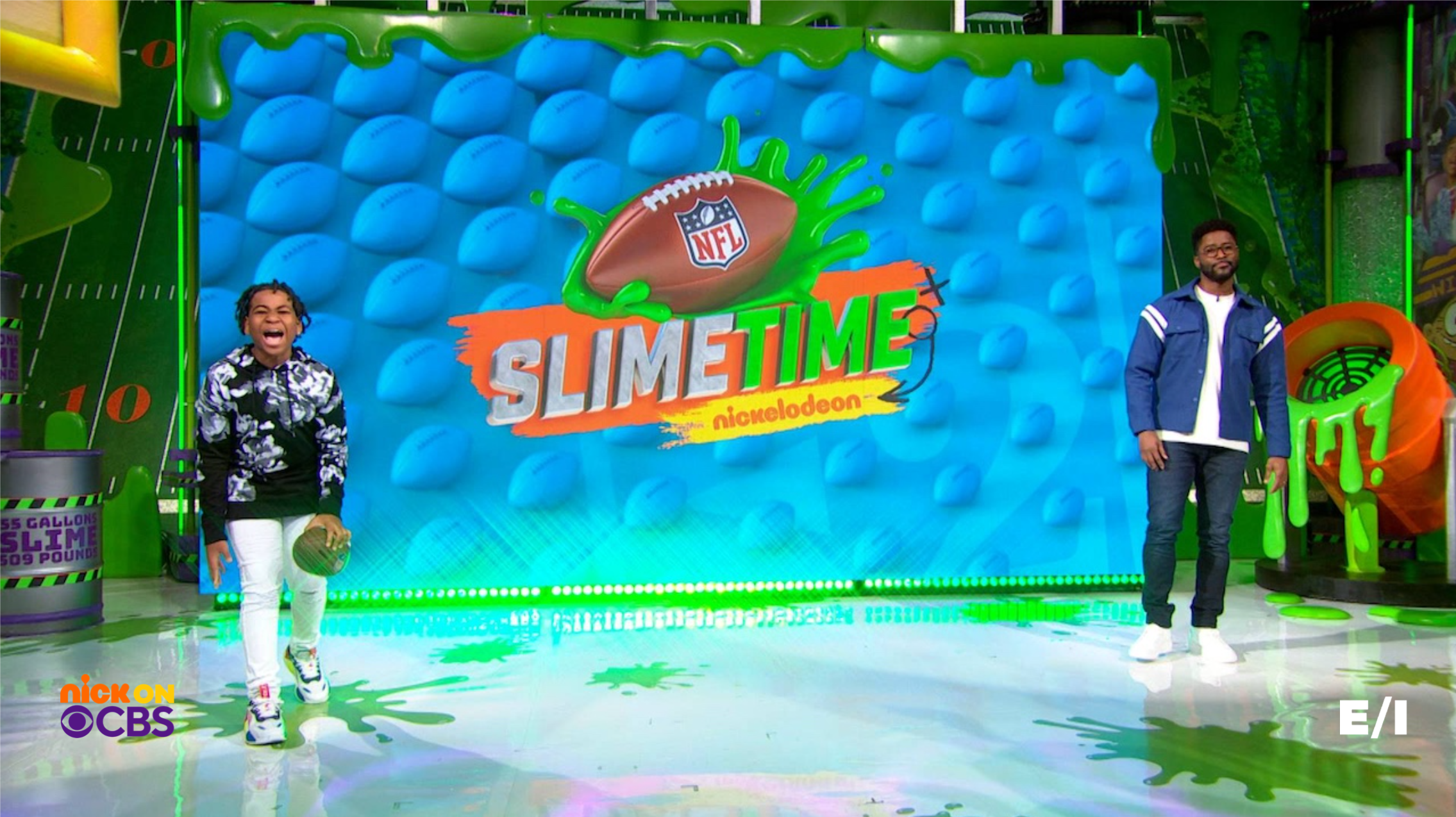 NFL Slimetime on Nick on CBS (2022) by MarkPipi on DeviantArt