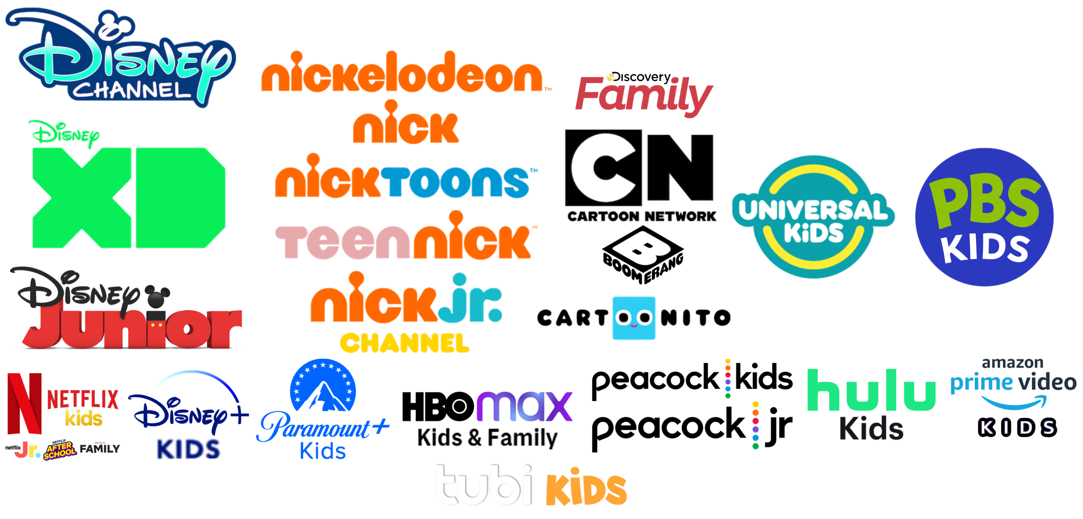 Fandom Networks All Kids Networks and Streaming V2 by MarkPipi on DeviantArt