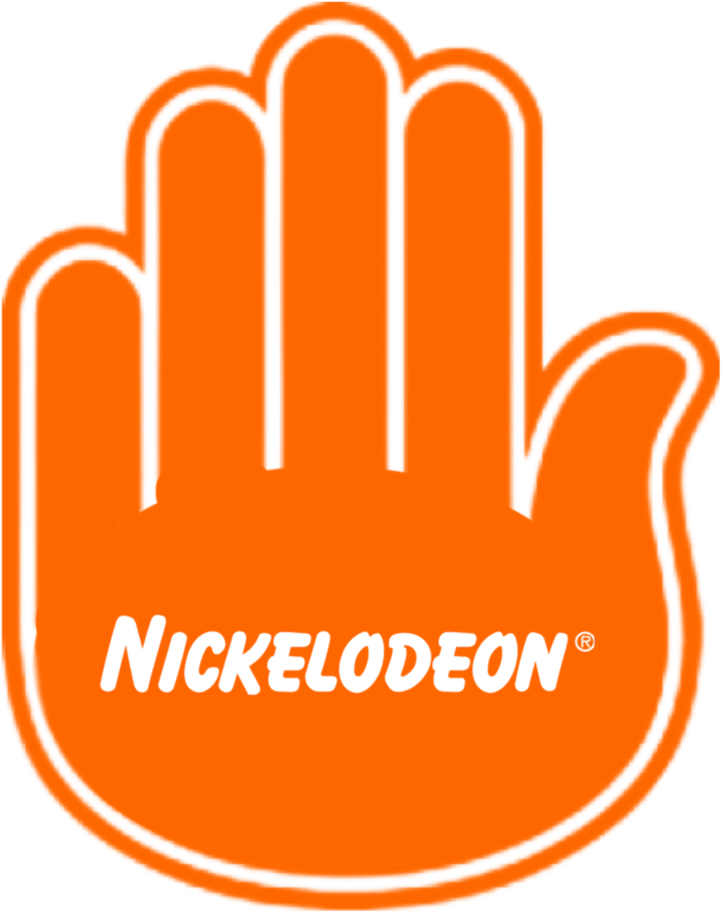 Nickelodeon Shaped Logo - The N Hand by MarkPipi on DeviantArt