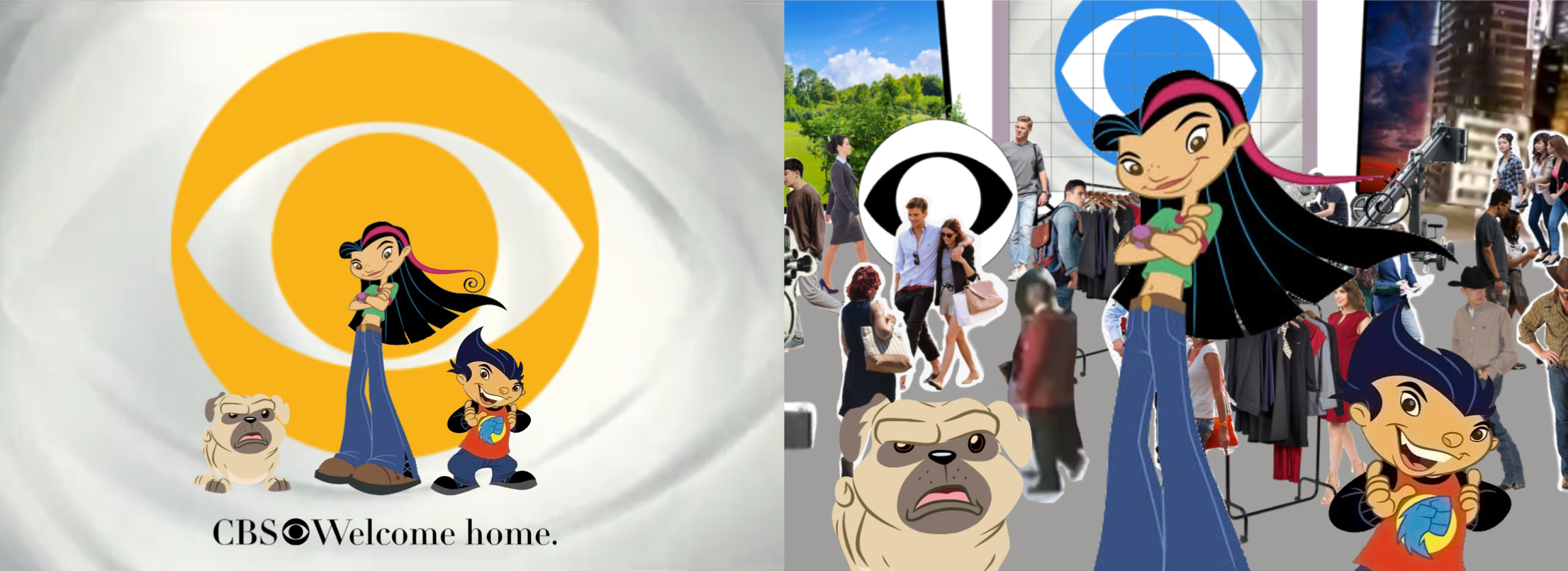 CBS ID 1997 Bumper Screencap - Juniper Lee by MarkPipi on DeviantArt