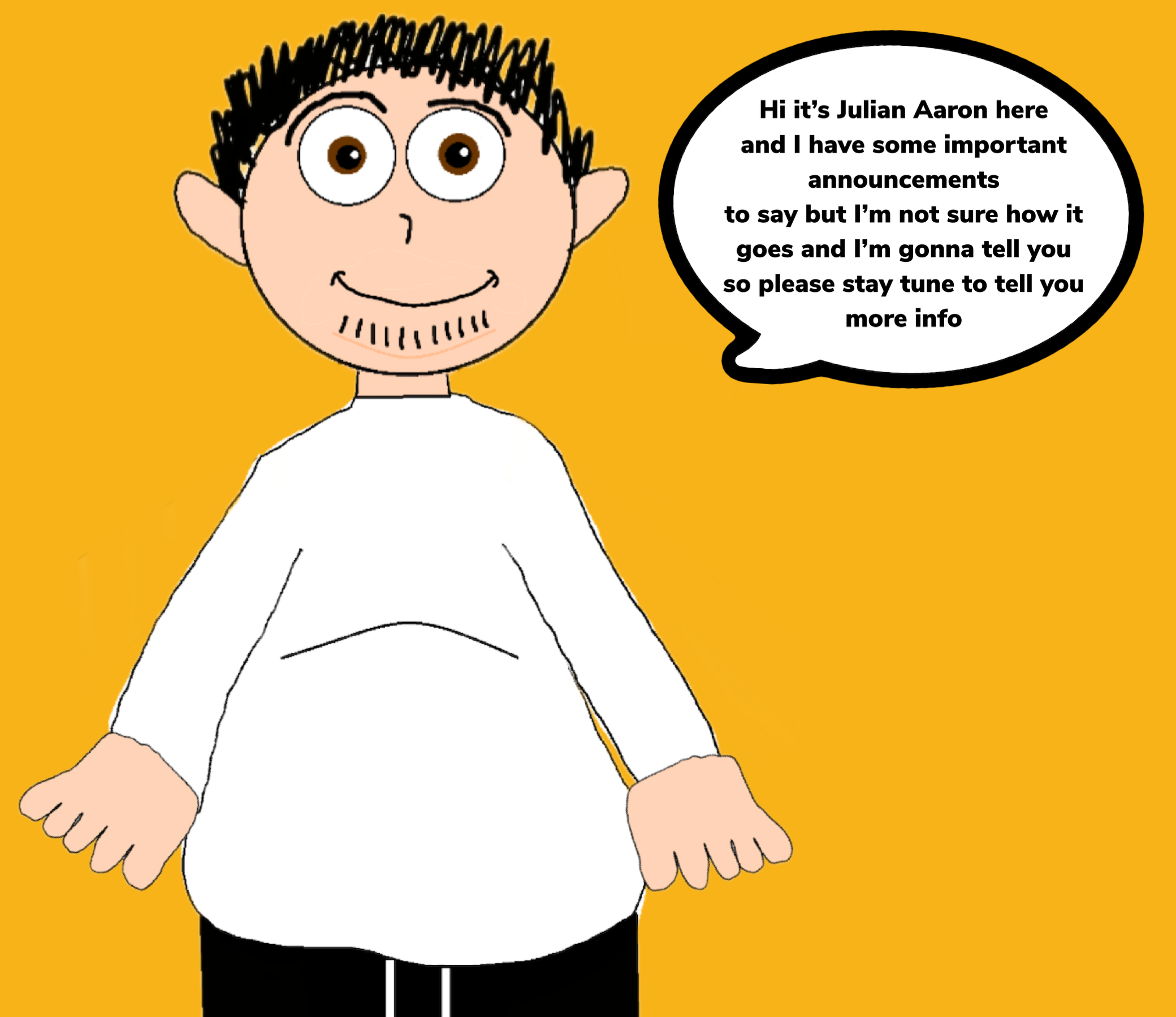 Julian have a Special Announcement by MarkPipi on DeviantArt