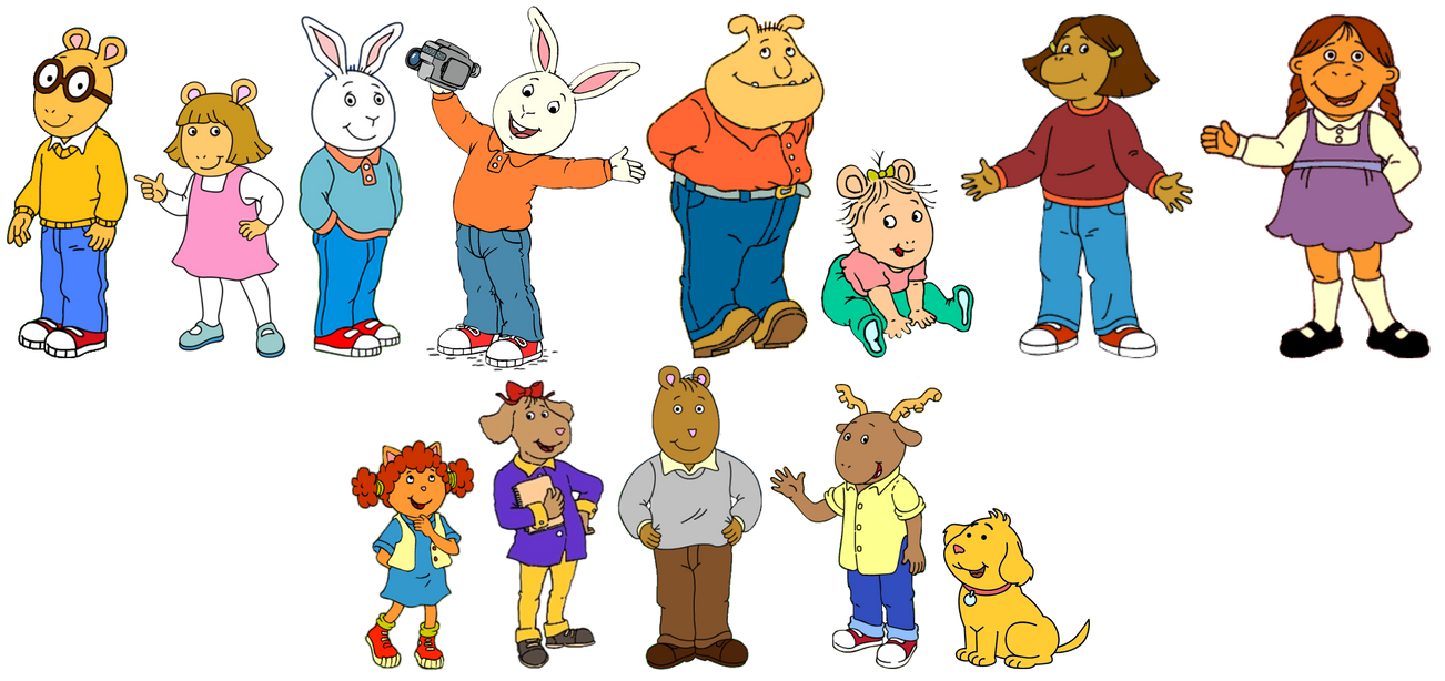 Arthur Characters by MarkPipi on DeviantArt Arthur Characters by MarkPipi on DeviantArt
