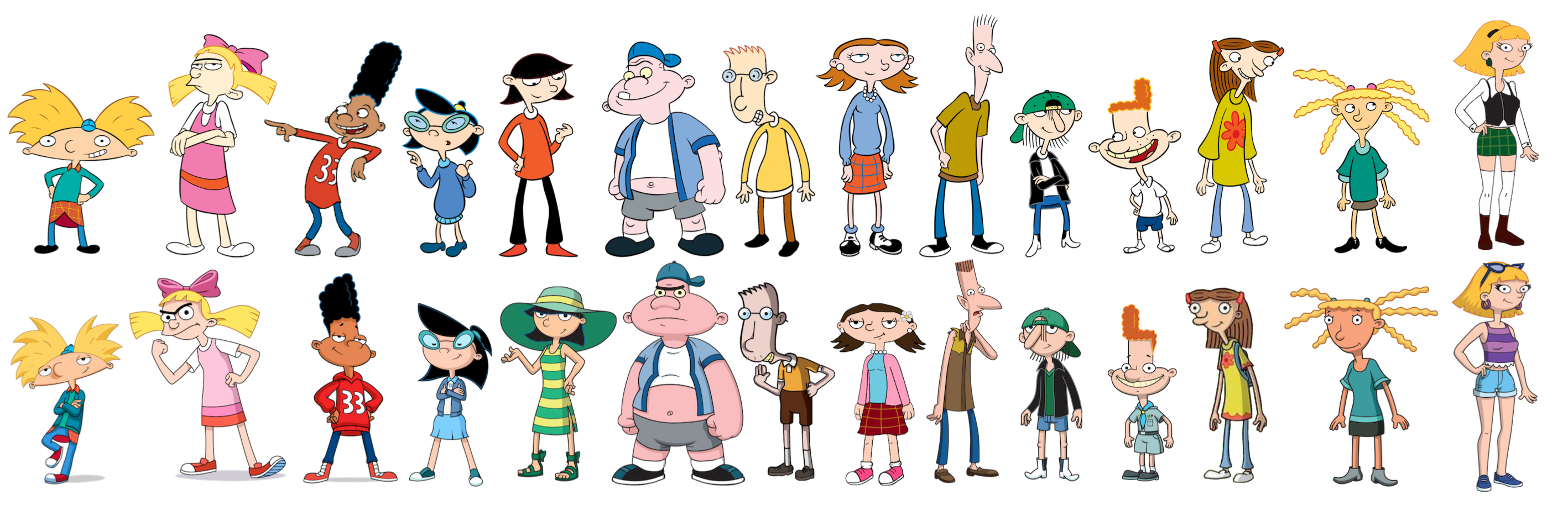 Hey online arnold characters