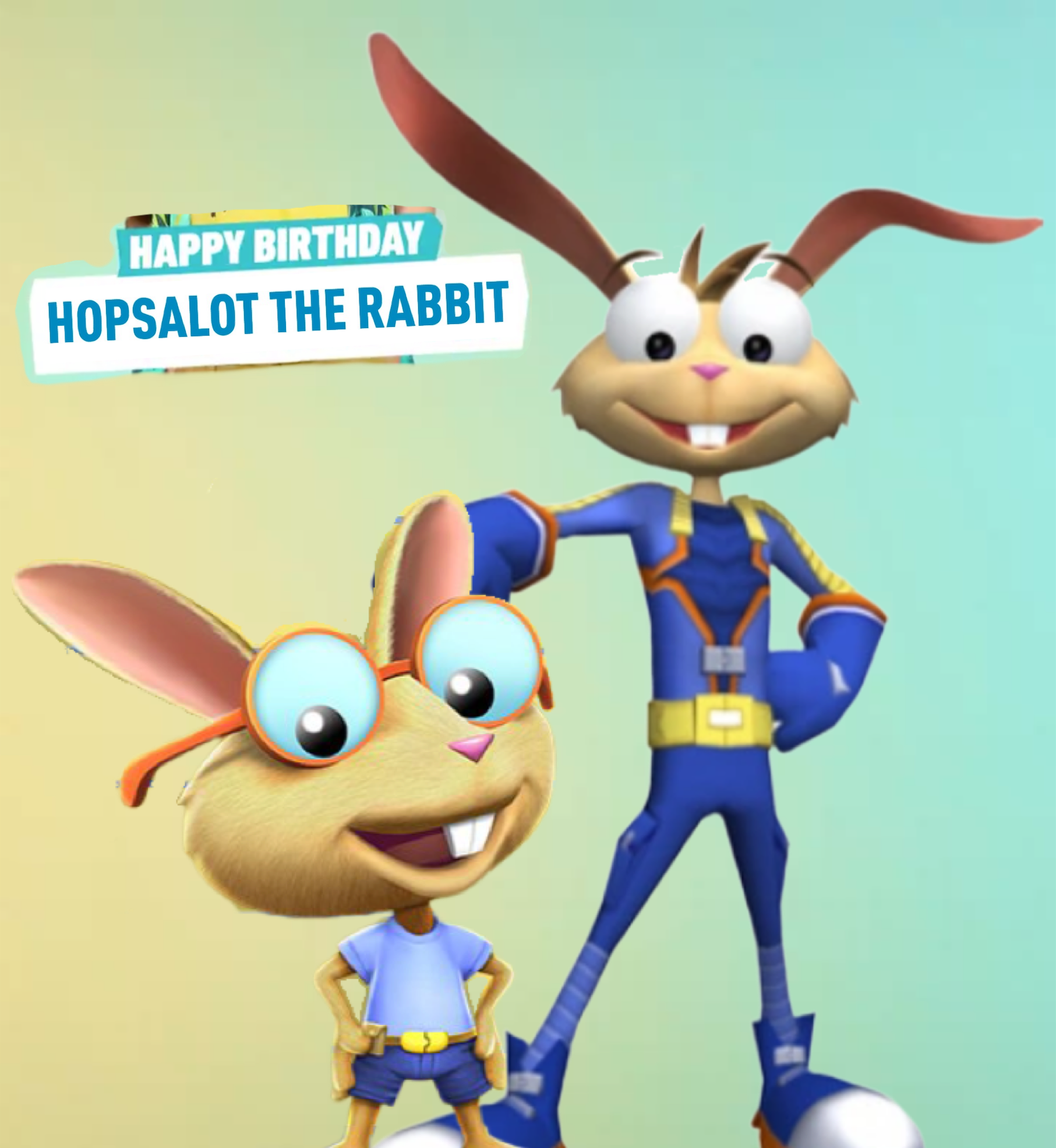 Hopsalot Rabbit Happy Birthday Hopsalot (2021) by MarkPipi on DeviantArt