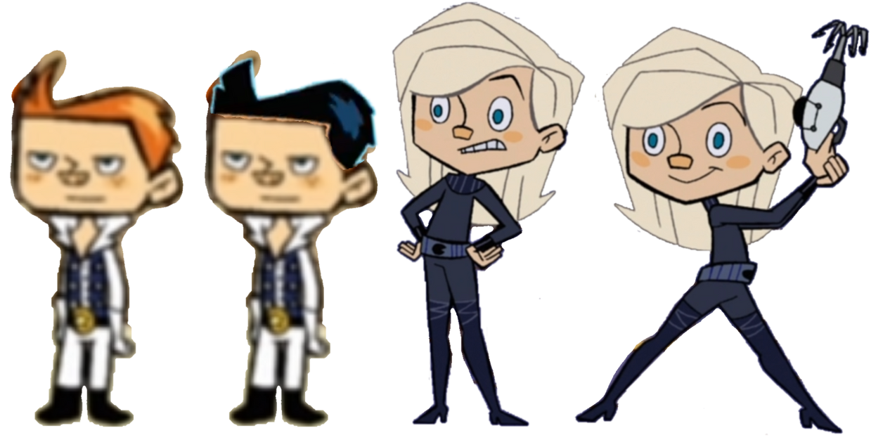 Todd and Riley dress up as Dick and Agent K by MarkPipi on DeviantArt