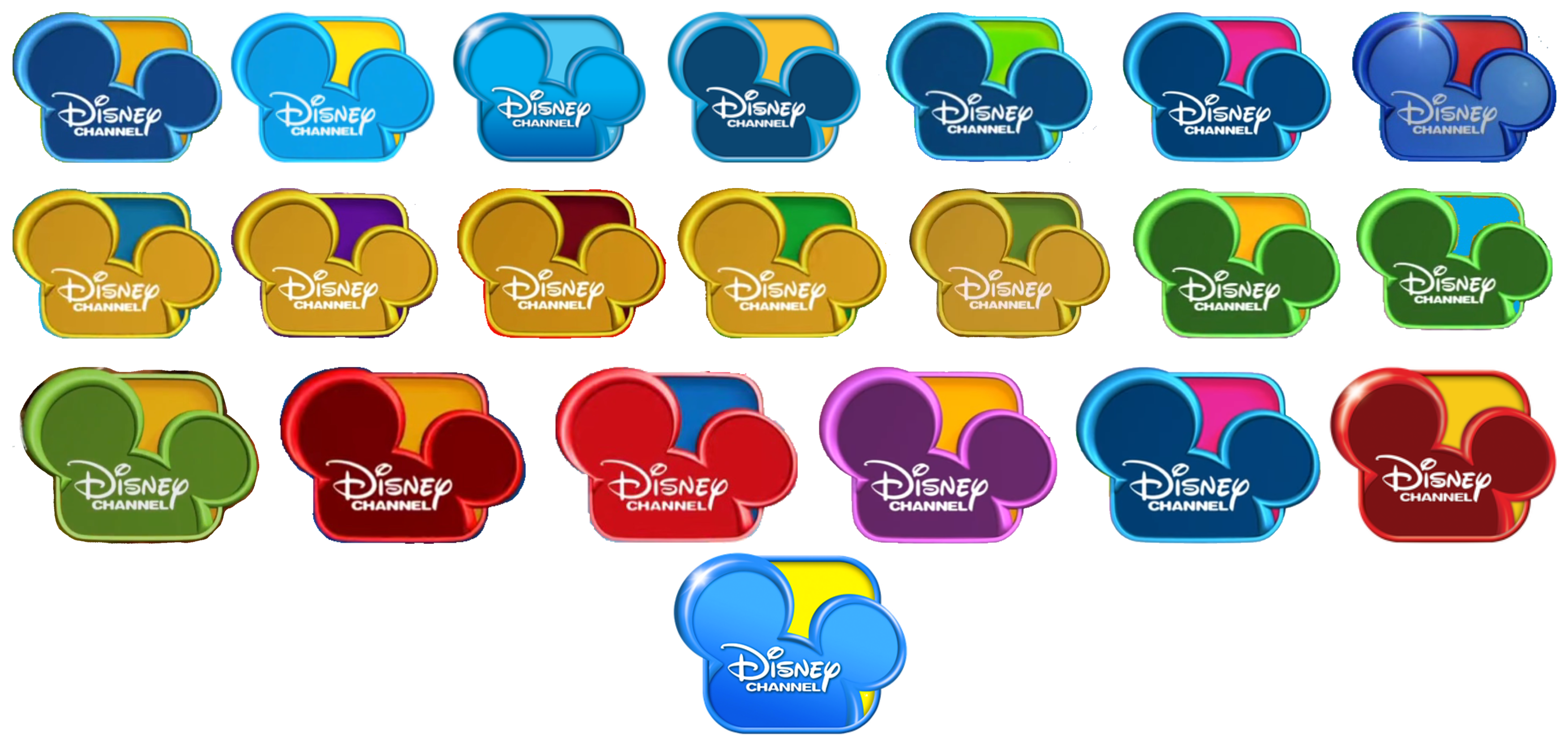 Disney Channel 2010-2014 Logo with Colors by MarkPipi on DeviantArt