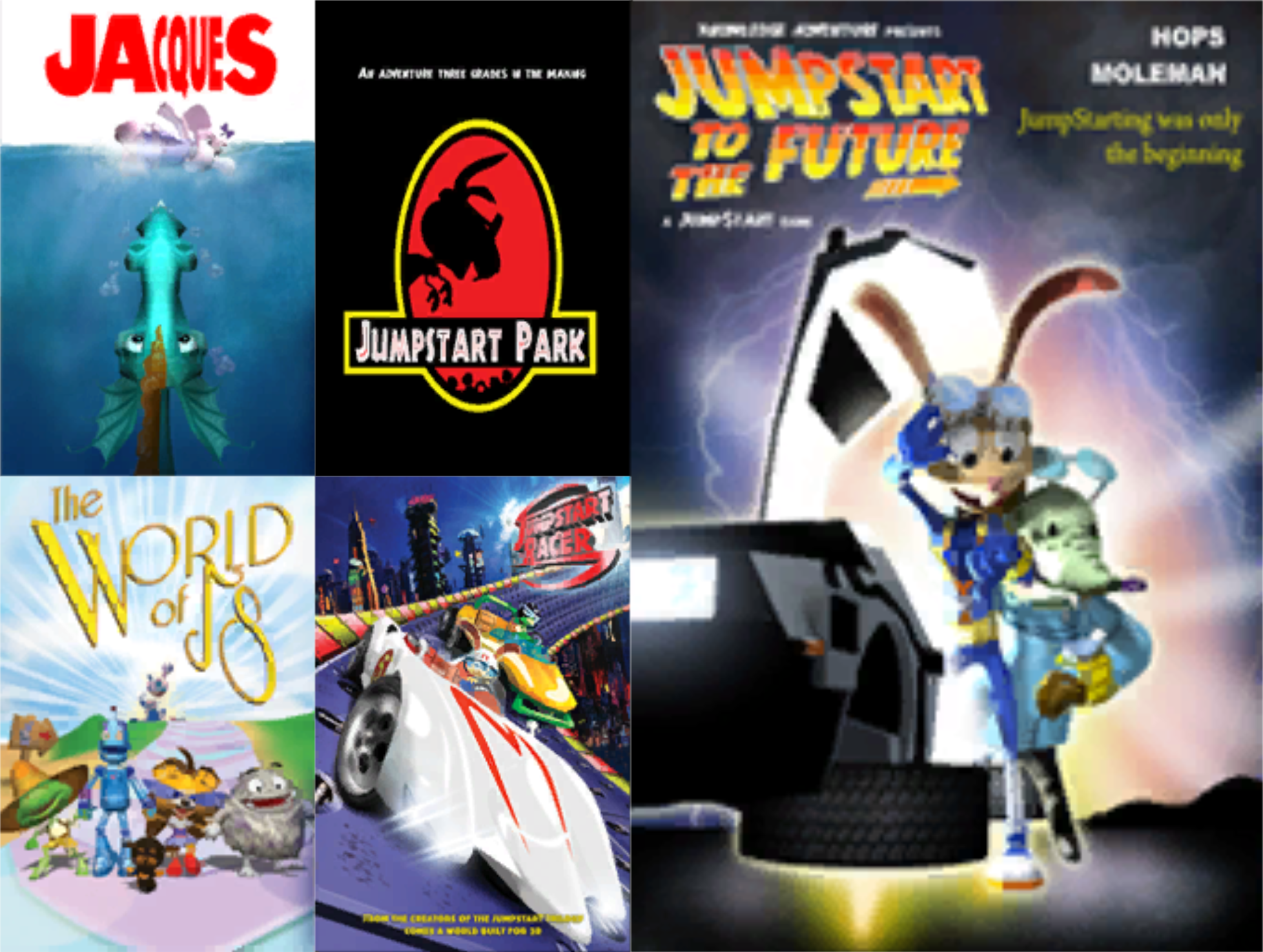 JumpStart Movie Parody Poster (ALMOST) by MarkPipi on DeviantArt