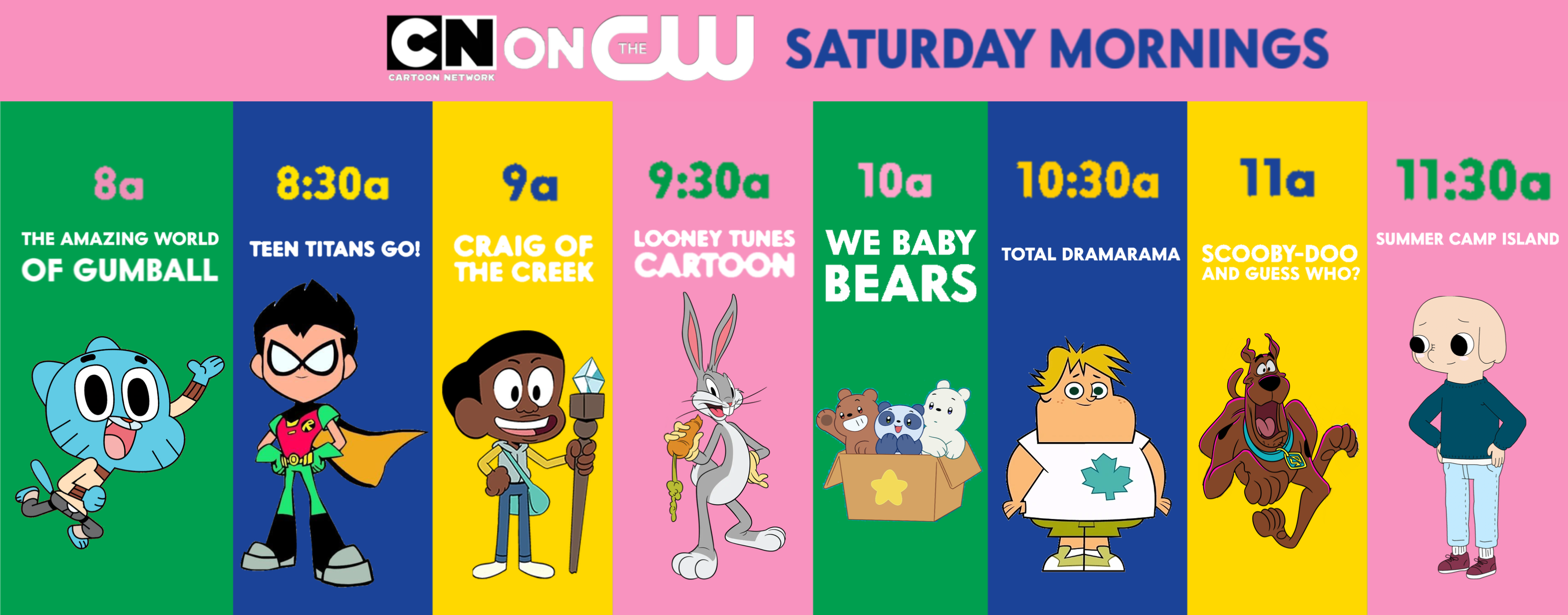 Cartoon Network On The CW 2023 24 Schedule By MarkPipi On DeviantArt cartoon-network-on-the-cw-2023-24-schedule-by-markpipi-on-deviantart