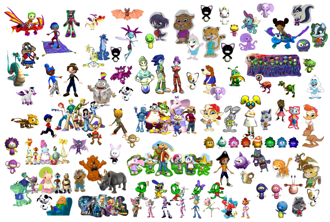 All JumpStart Characters from 1991-2023 by MarkPipi on DeviantArt