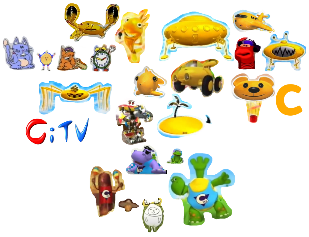 All every CITV Mascots by MarkPipi on DeviantArt