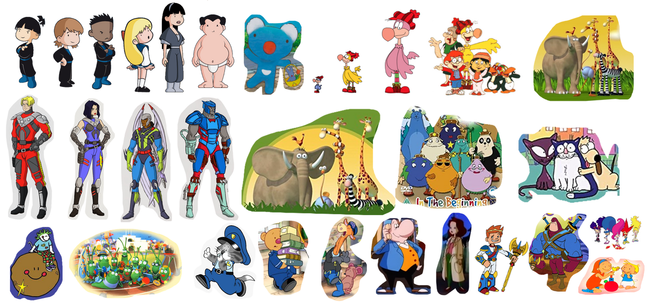 TV Kids Characters Multiverse #2 by MarkPipi on DeviantArt