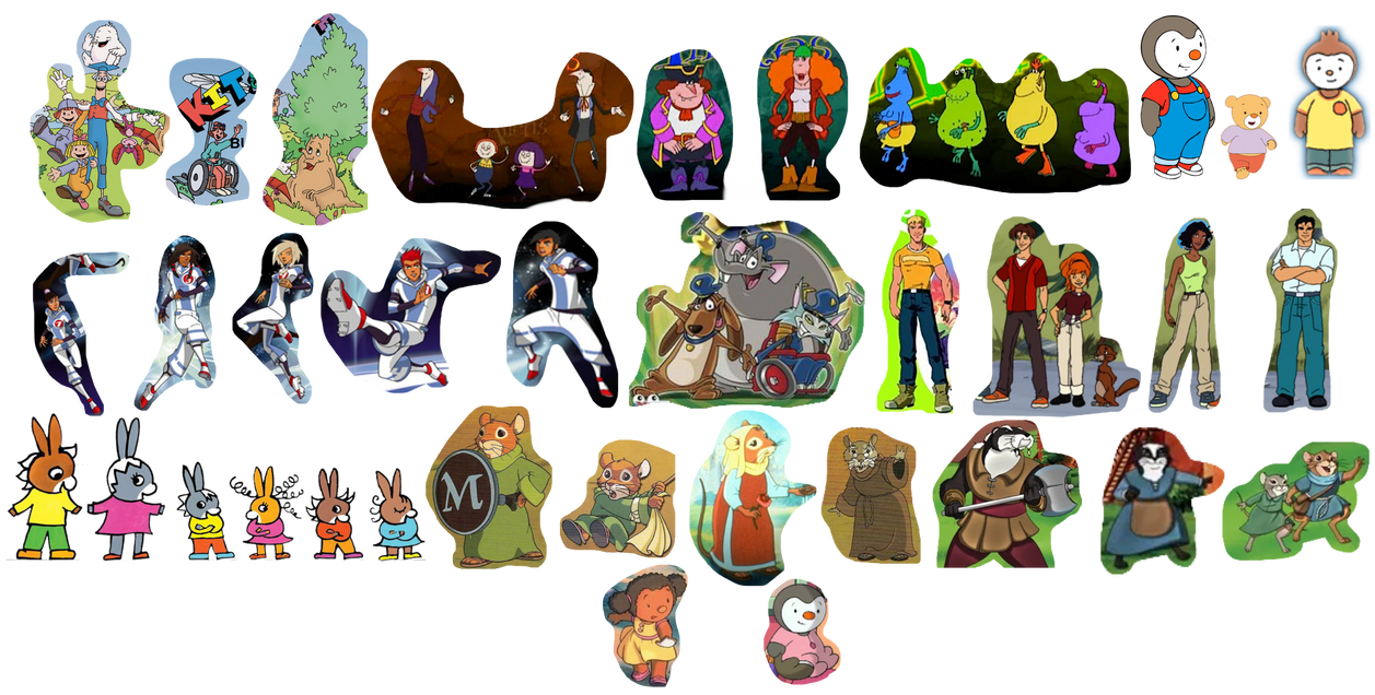 TV Kids Characters Multiverse #3 by MarkPipi on DeviantArt