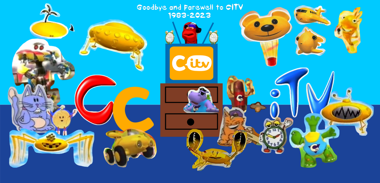 Goodbye CITV along with Mascots by MarkPipi on DeviantArt