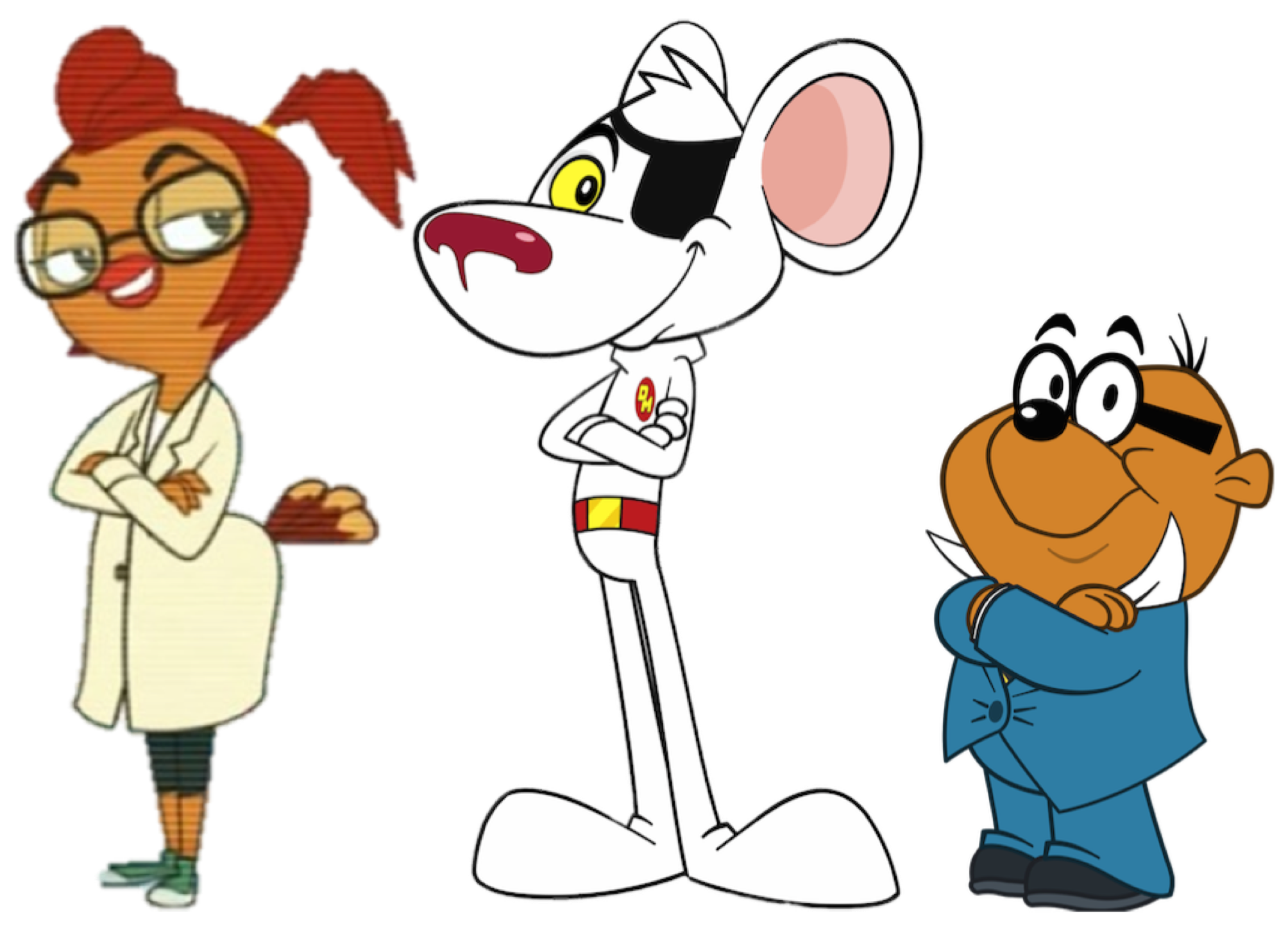 3 Danger Mouse Characters by MarkPipi on DeviantArt