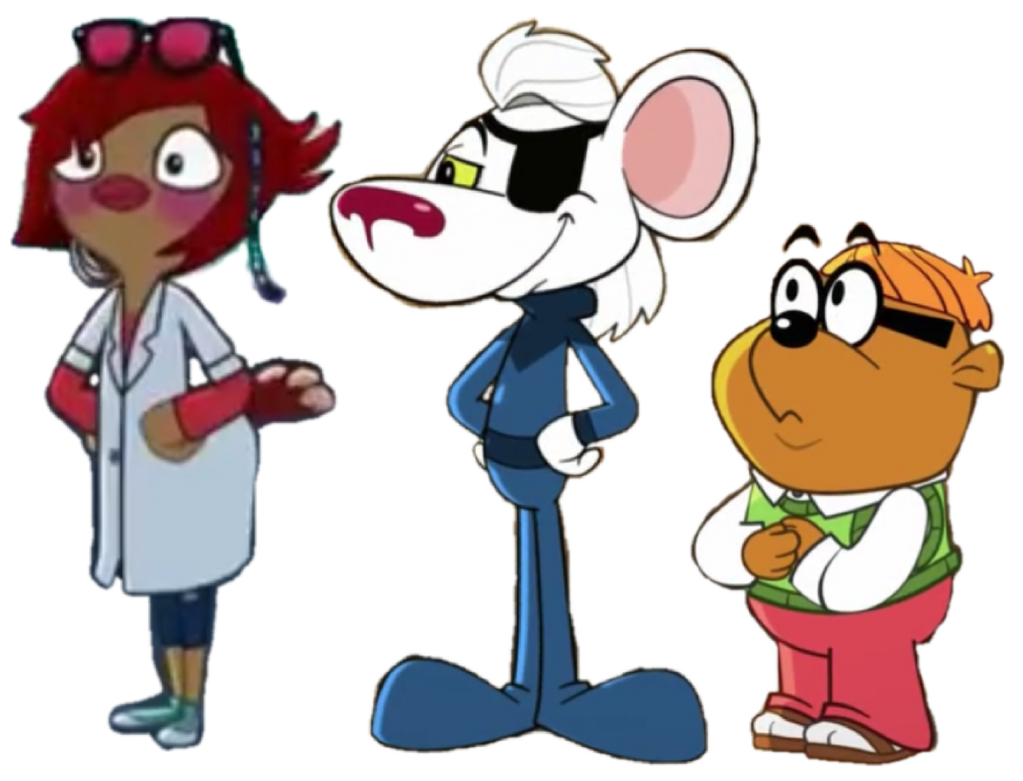 3 Danger Mouse Characters with Young Version by MarkPipi on DeviantArt