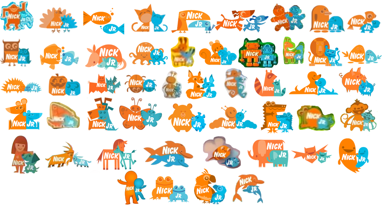 Nick Jr. 2003-2009 Logo by MarkPipi on DeviantArt