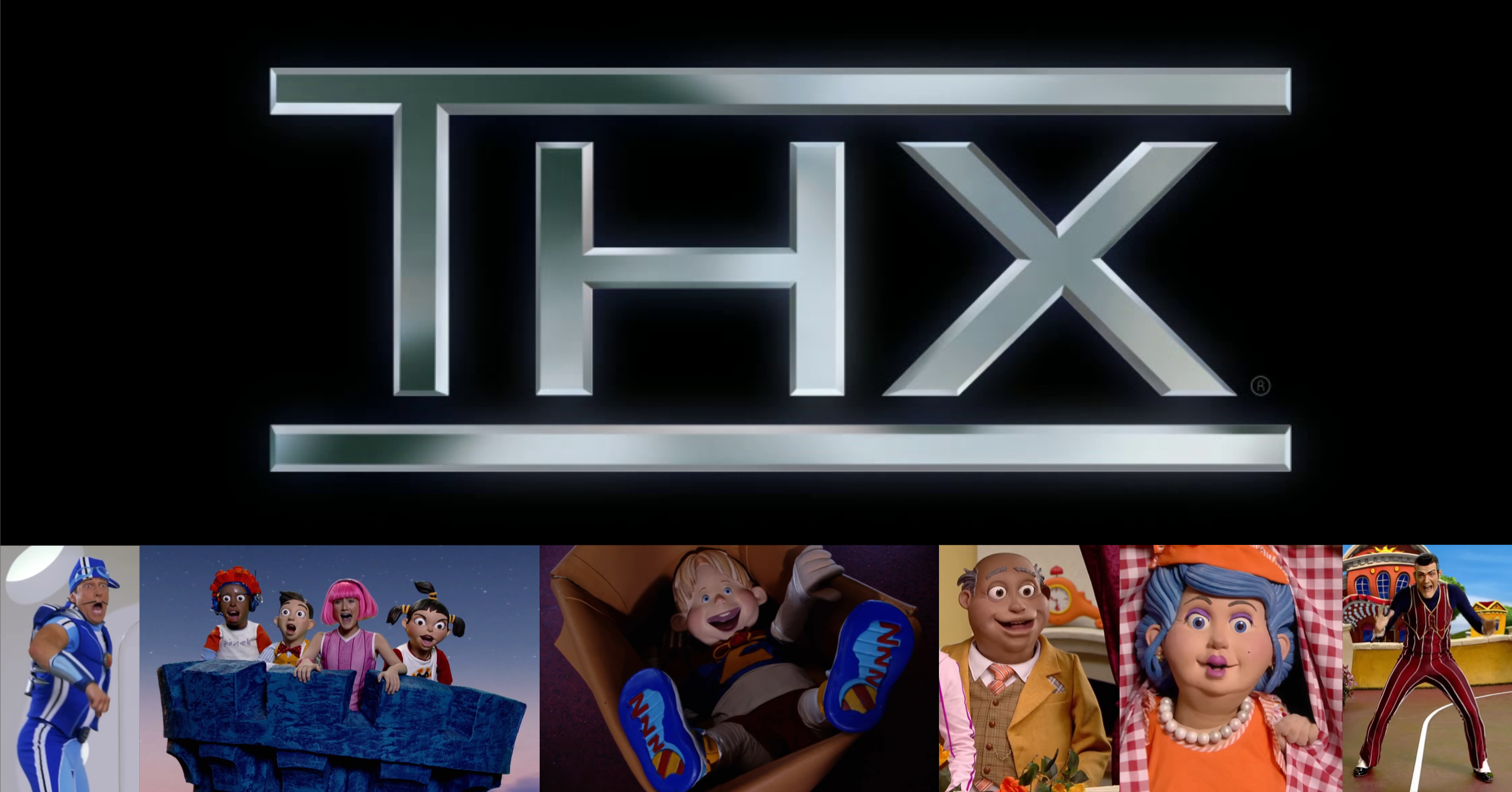 The LazyTown Gang scared of the THX Logo by MarkPipi on DeviantArt