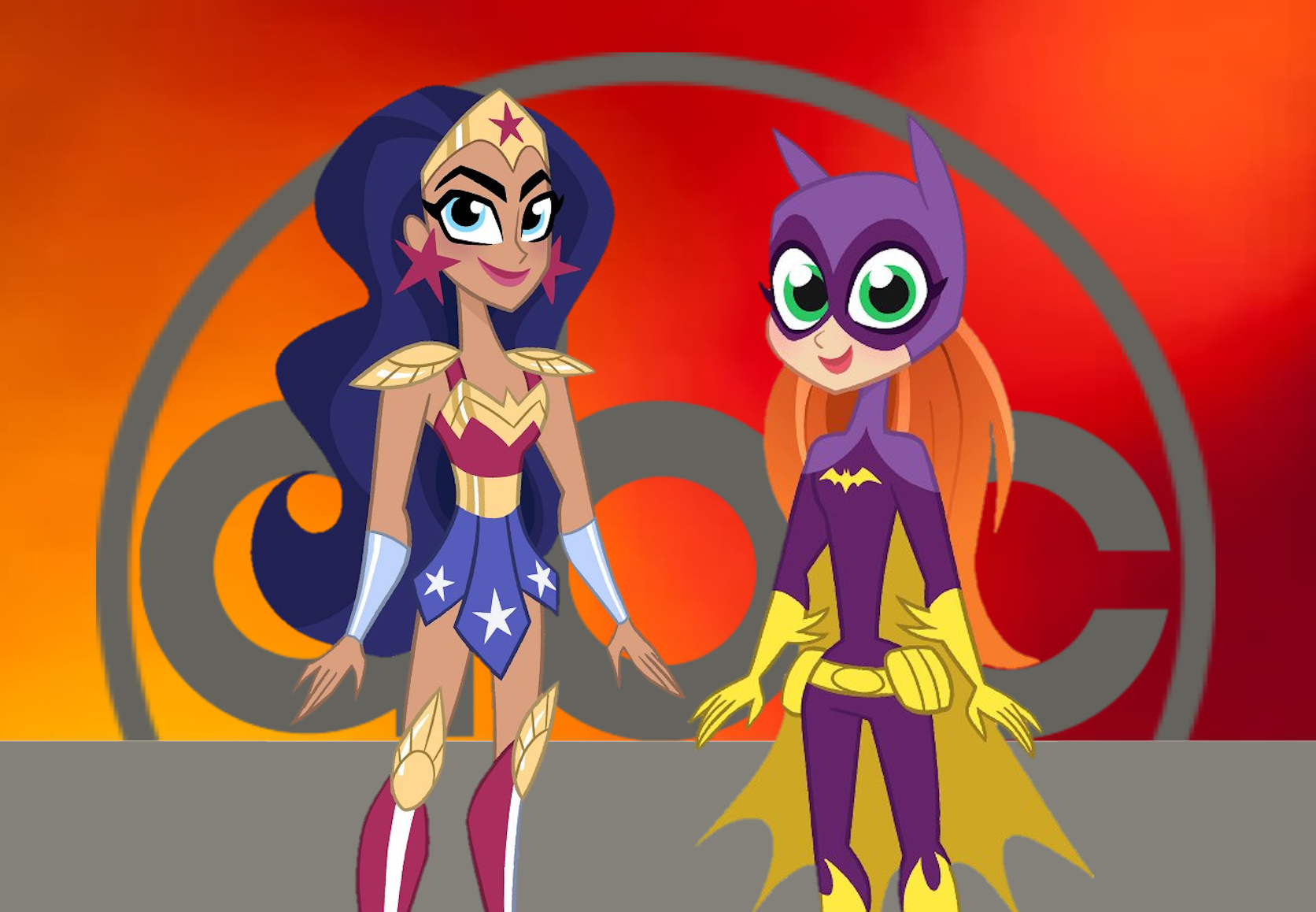 Abc Dc ABC ID 1996 Bumper Screencap - DC Superhero Girls by MarkPipi on DeviantArt