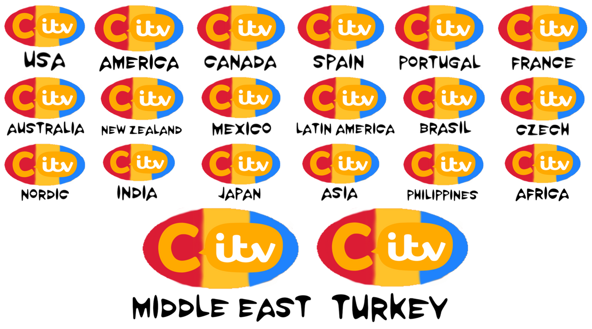 Citv Color CITV International with all Global Logos by MarkPipi on DeviantArt