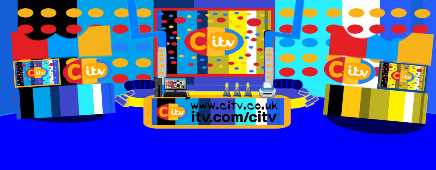 CITV Studio Set 2022 (2000-2003) with Screens On by MarkPipi on DeviantArt