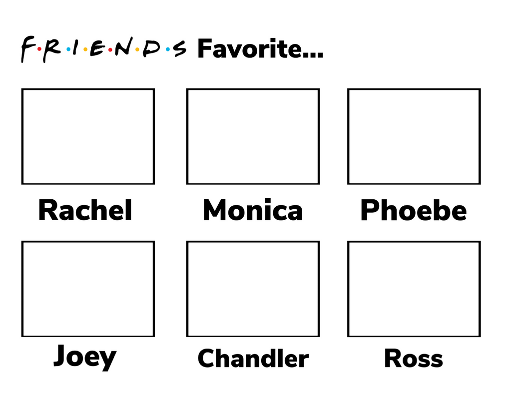 FRIENDS' Favorite WPs episodes by ZOOMerSproutlet on DeviantArt