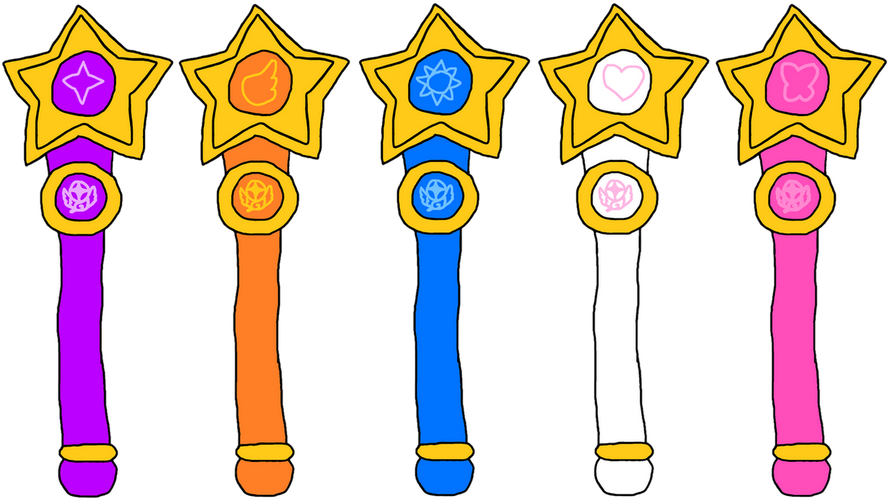 Star Shell Rod Hirogaru Sky! Star Rods by multicolorcody on DeviantArt